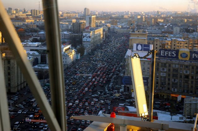 Obrázek Moscow traffic jam4