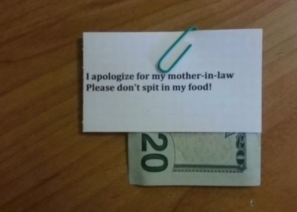 Obrázek Motherinlaw Apology