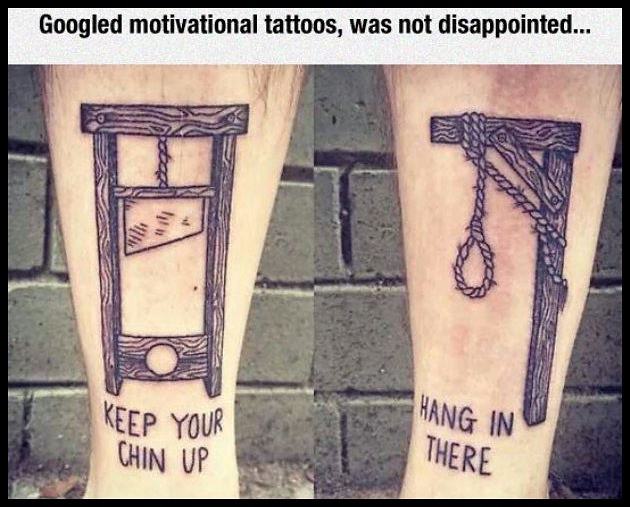 Obrázek Motivational Tattoo