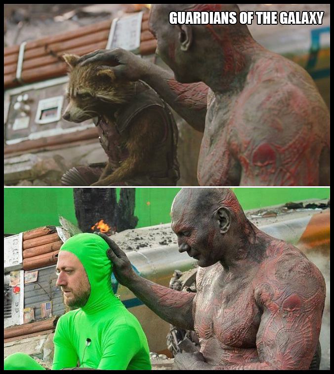 Obrázek Movie Scene Before And After Special Effect