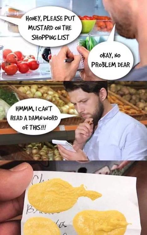 Obrázek Mustard on list