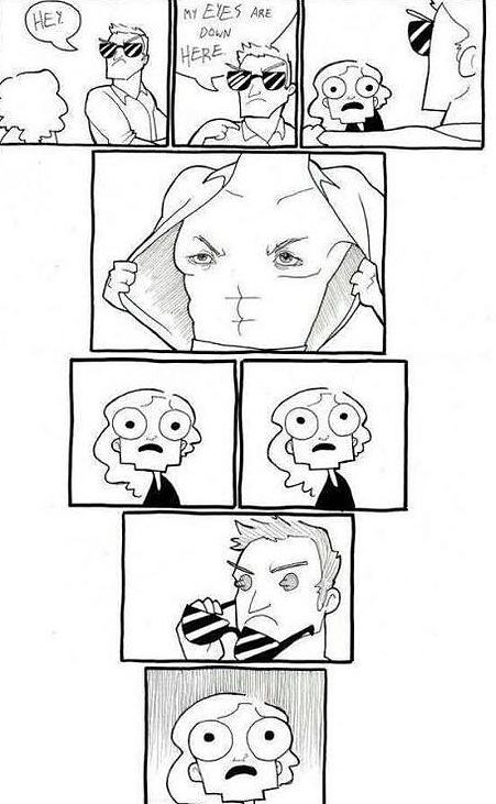 Obrázek My-eyes-are-down-here