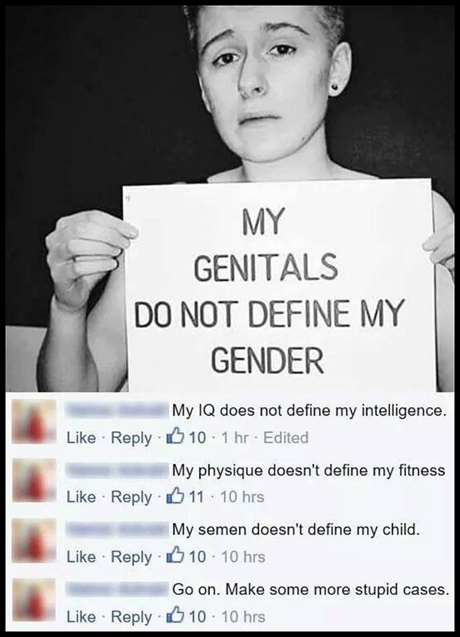 Obrázek My Genitals Do Not Define My Gender