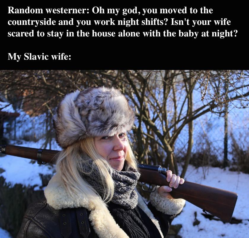 Obrázek My Slavic wife
