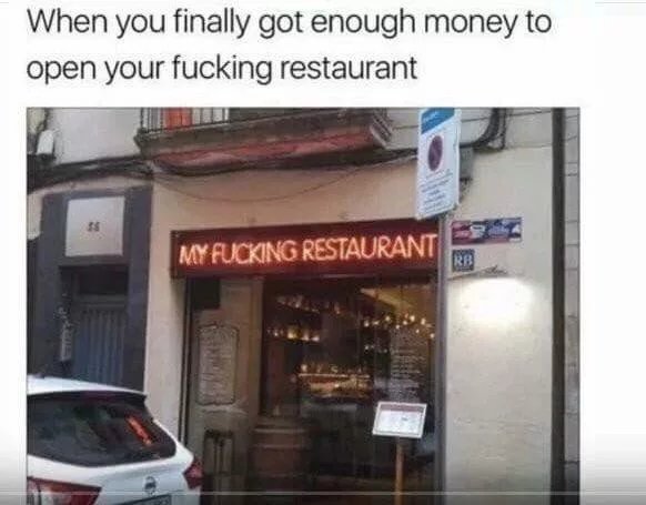 Obrázek My fucking restaurant