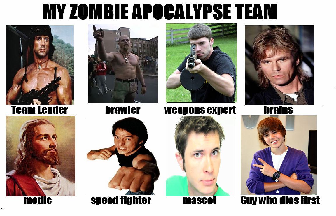 Obrázek My zombie apocalypse team 26-03-2012