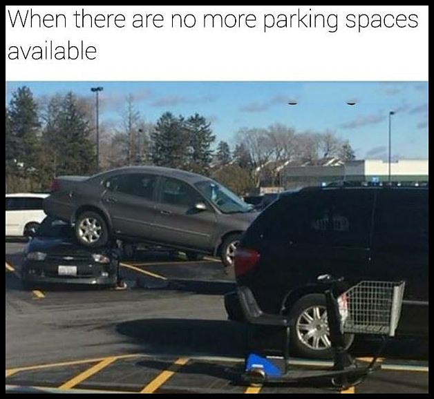 Obrázek NO More Parking Spaces