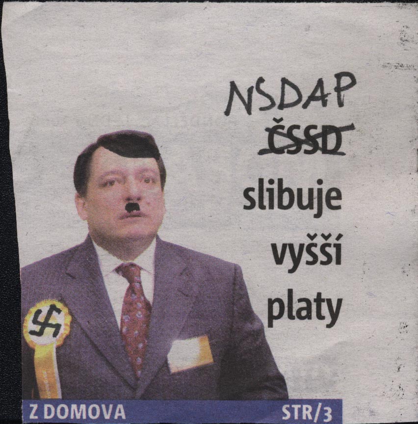 Obrázek NSDAP slibuje