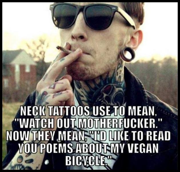 Obrázek Neck Tattoos2463