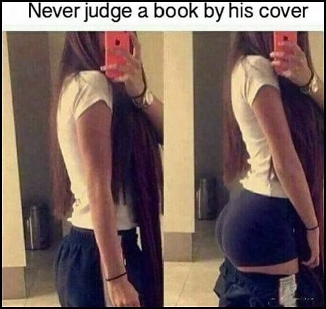 Obrázek Never-judge-a-book-by-its-cover