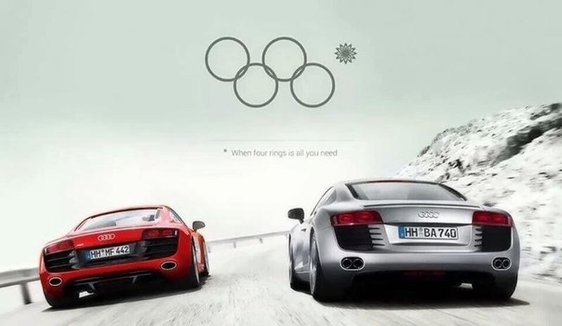 Obrázek New Audi ad - Nailed it