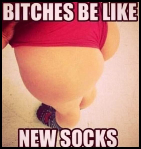 Obrázek New socks - bitches