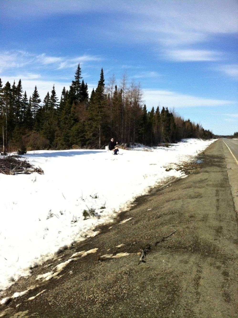 Obrázek Newfoundland rest stop 03-04-2012