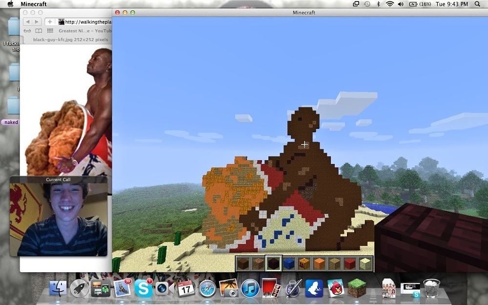 Obrázek Nigga Stole My Minecraft - 19-04-2012