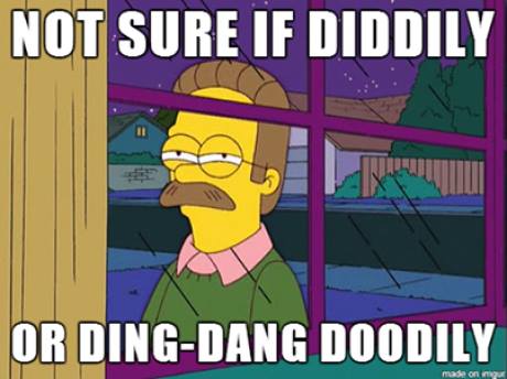 Obrázek Not sure Flanders
