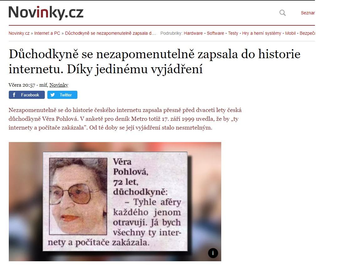 Obrázek Novinky 18.9.2019