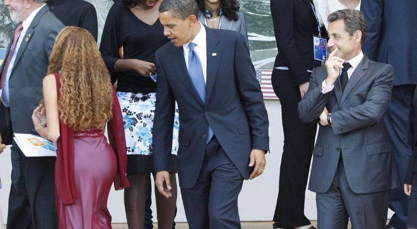 Obrázek Obama a hezka zadnice