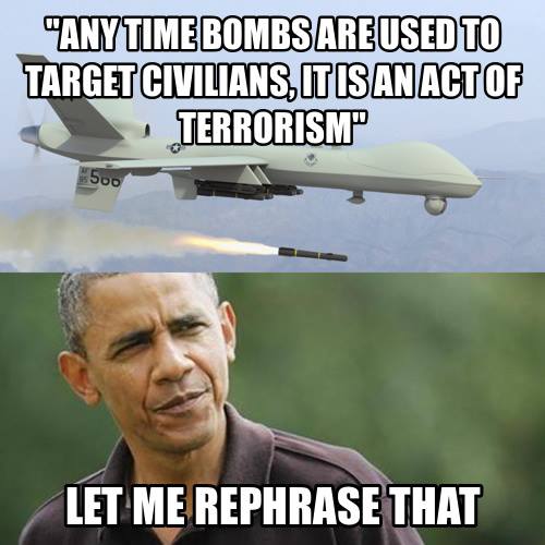 Obrázek Obama and his Acts of Terrorism