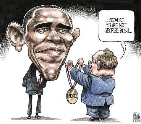Obrázek Obame Nobel Peace Price