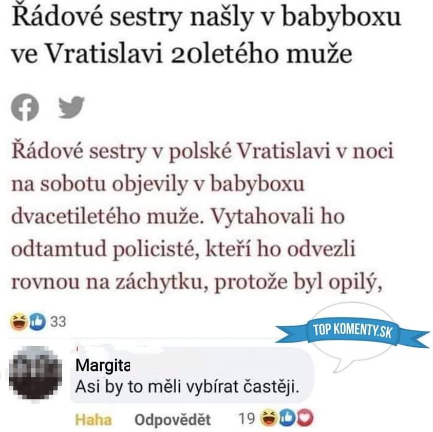 Obrázek Odlozene miminko