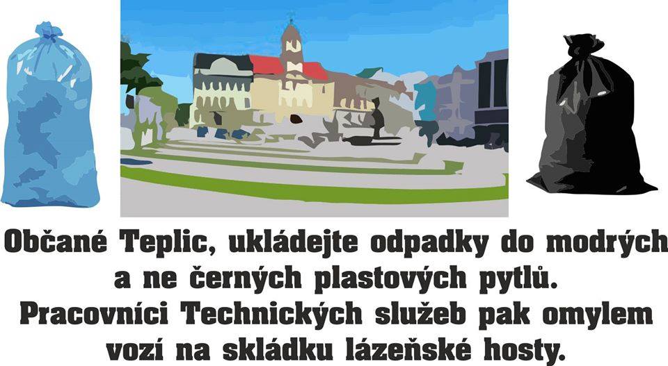 Obrázek Odpadky Teplice