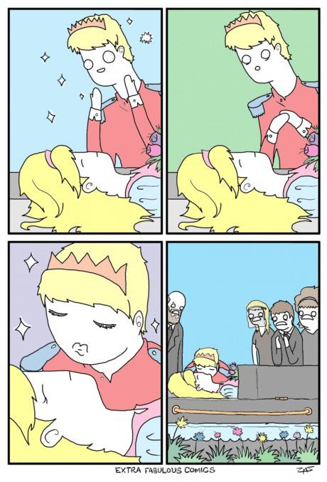Obrázek Oh sleeping beauty wait what
