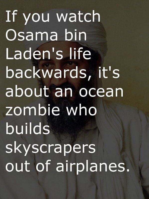 Obrázek Osama Backwards