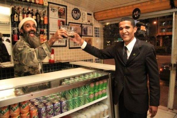 Obrázek Osama Meets Bin Laden