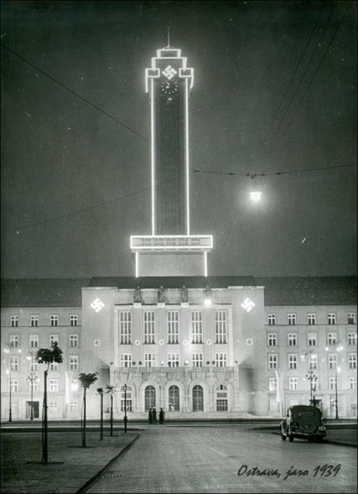 Obrázek Ostrava - Radnice - 1939