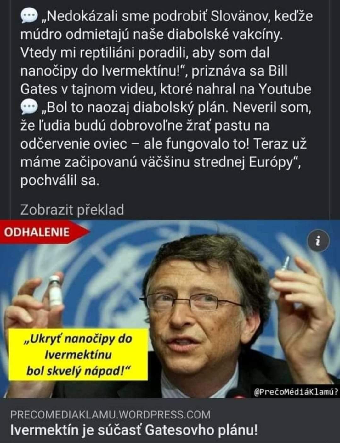 Obrázek Ovce budou tvrdit ze je to fake