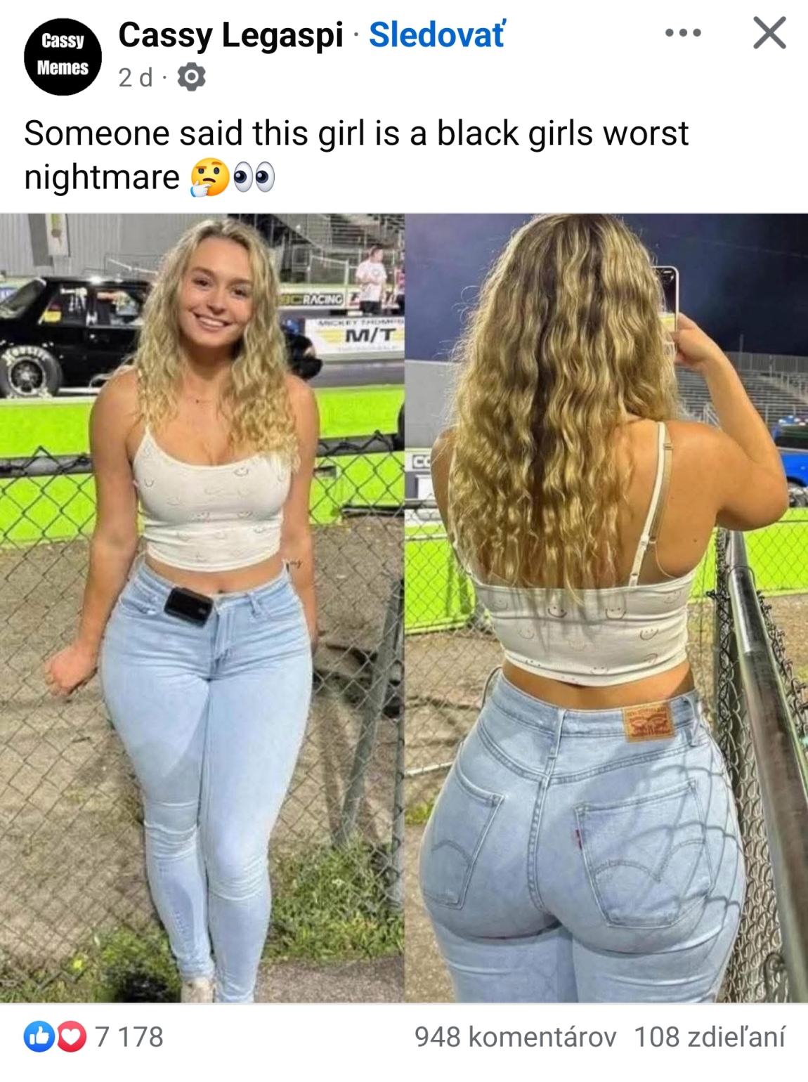 Obrázek PAWG - phat ass white girl