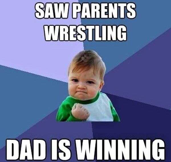 Obrázek Parents Are Wrestling