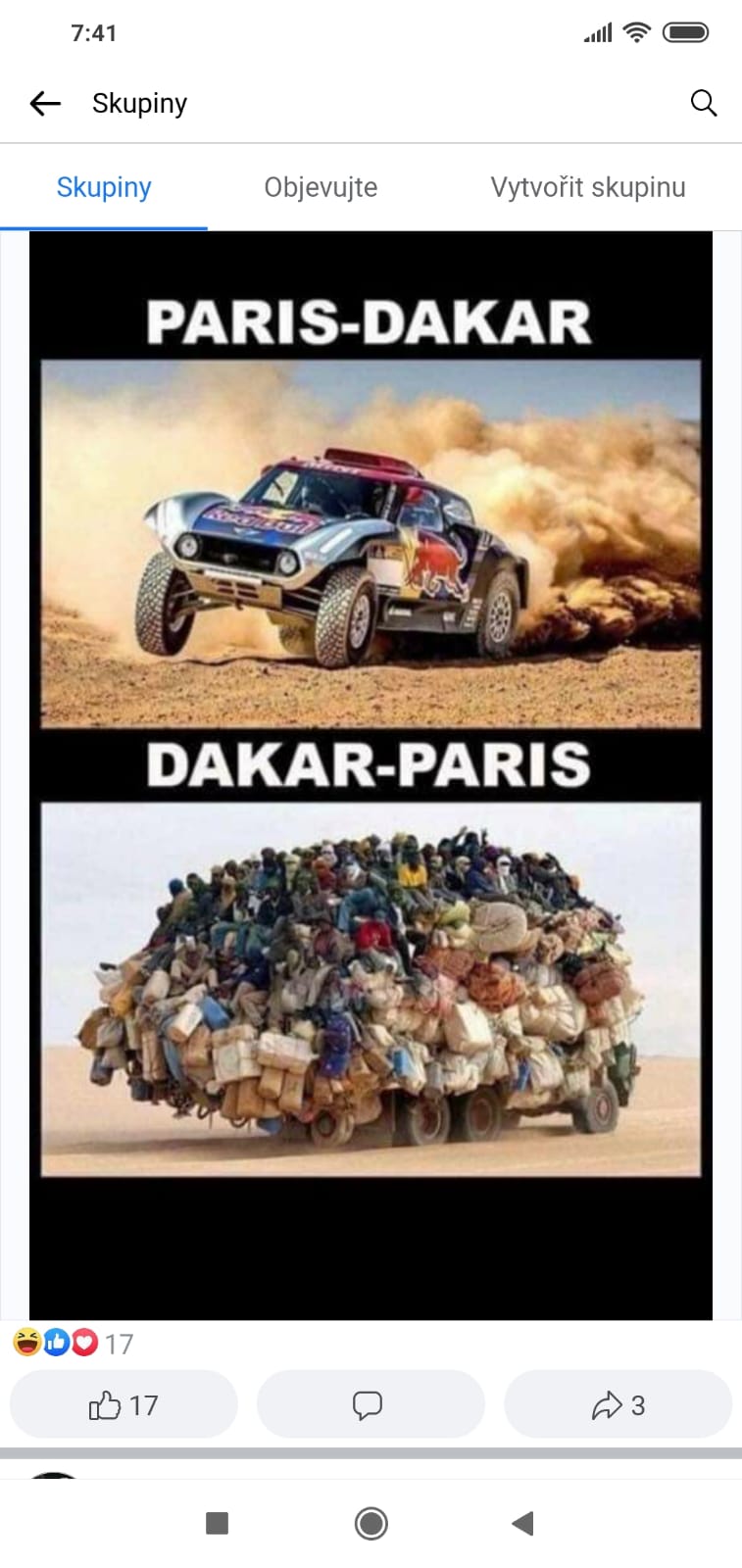 Obrázek Pariz - Dakar a zpet