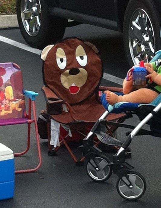 Obrázek Pedobear childrens lawn chair