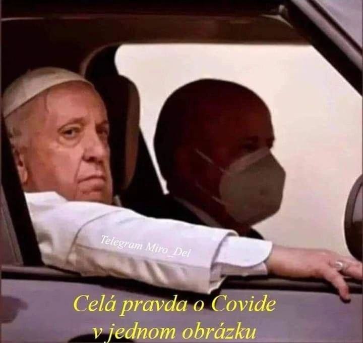 Obrázek Peturn to history Pope dn not trust civid
