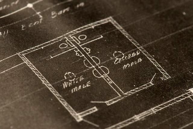 Obrázek Picture of the day - Drawing of segregated restrooms from 1952