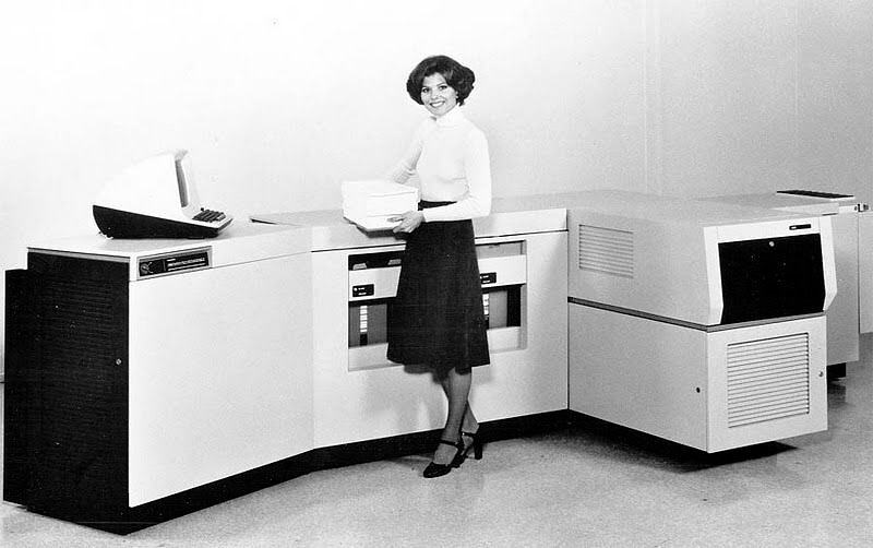 Obrázek Picture of the day - XEROX 9700 Printer from 1977