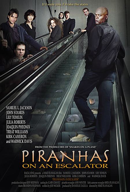 Obrázek Piranhas on an escalator