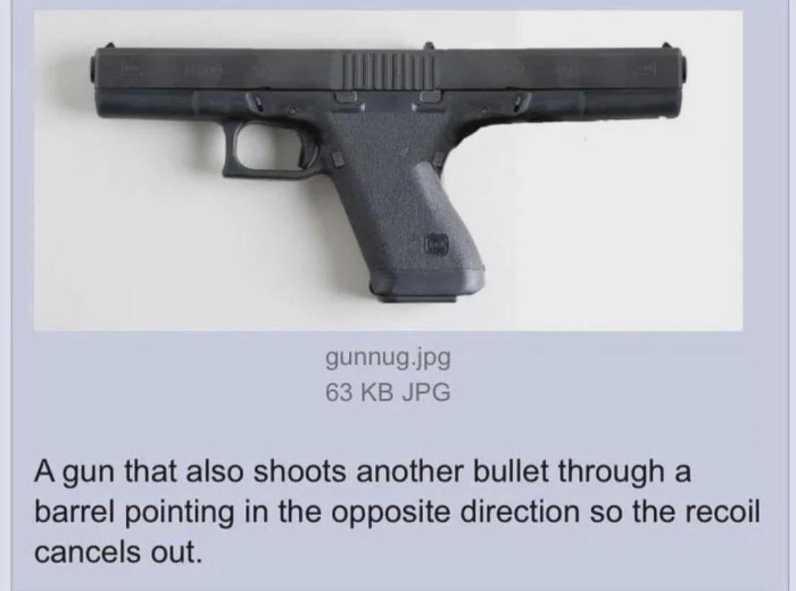 Obrázek Pistole bez zpetneho razu