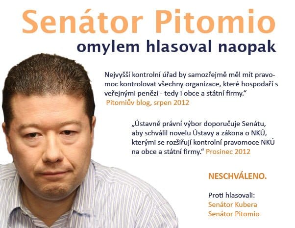 Obrázek Pitomio hlasuje