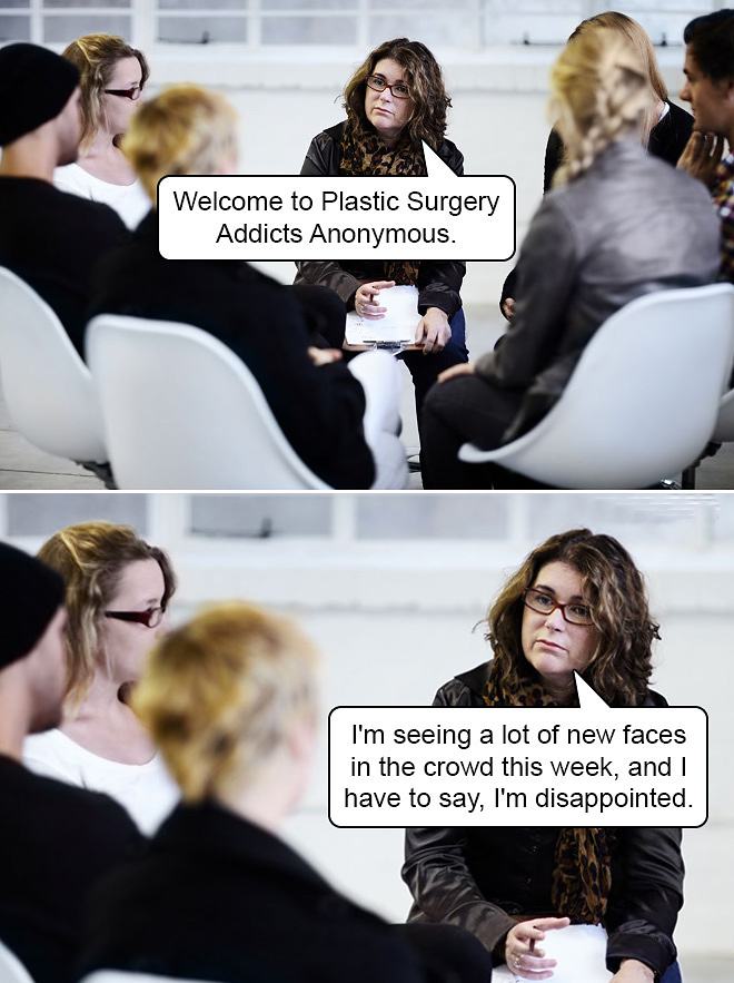 Obrázek Plastic Surgery Addicts Anonymous