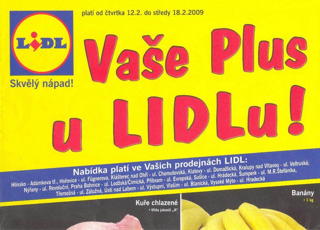 Obrázek Plus nebo Lidl