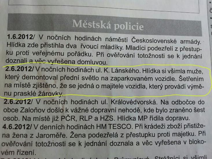 Obrázek Policie zasahuje