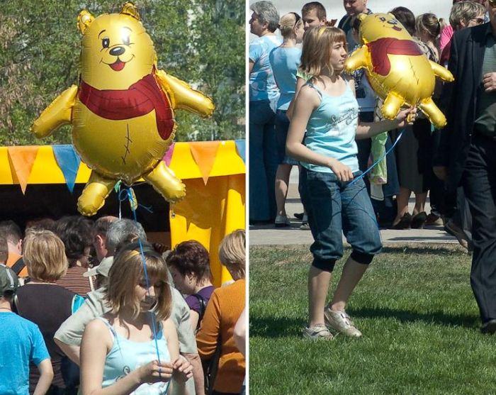 Obrázek Pooh jako balonek
