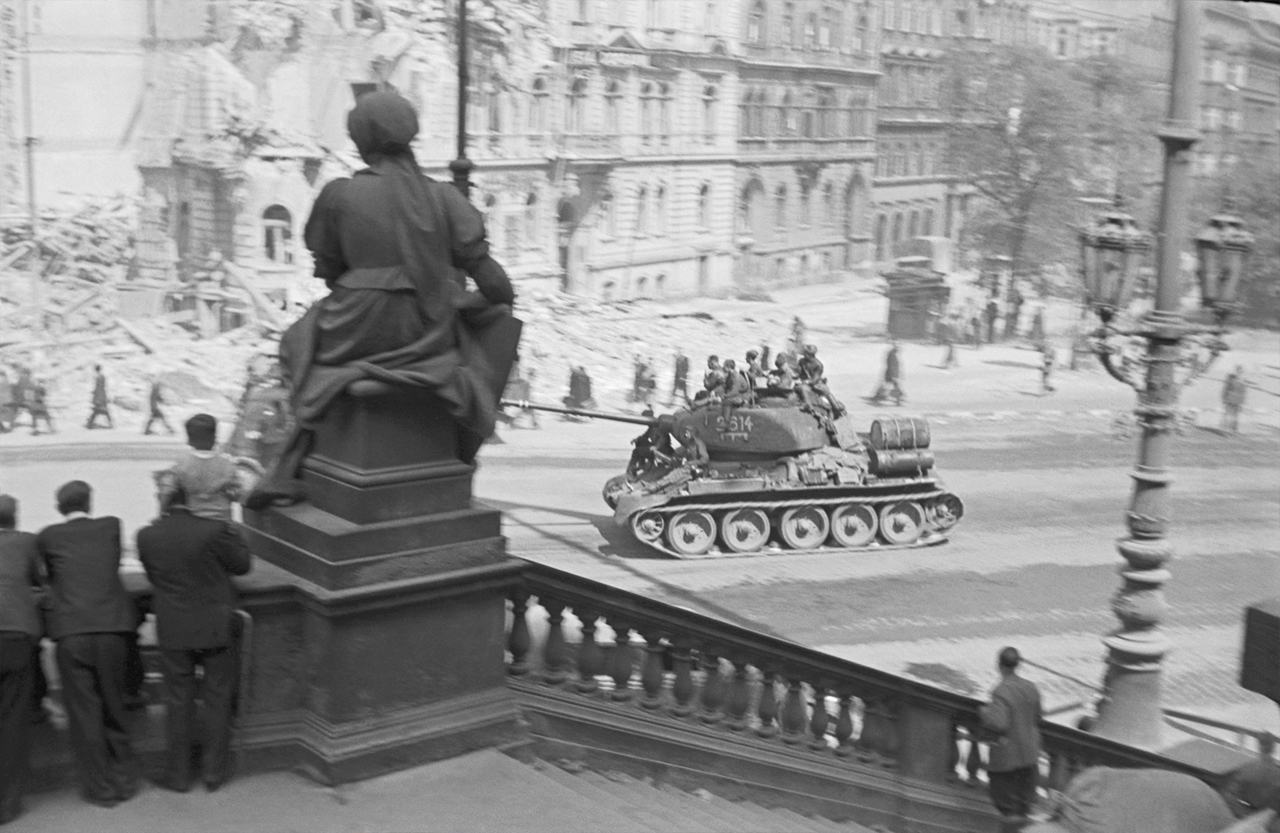 Obrázek Praha 9-5-1945 - denacifikovano
