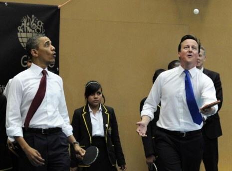 Obrázek President Obamas Ping Pong Face