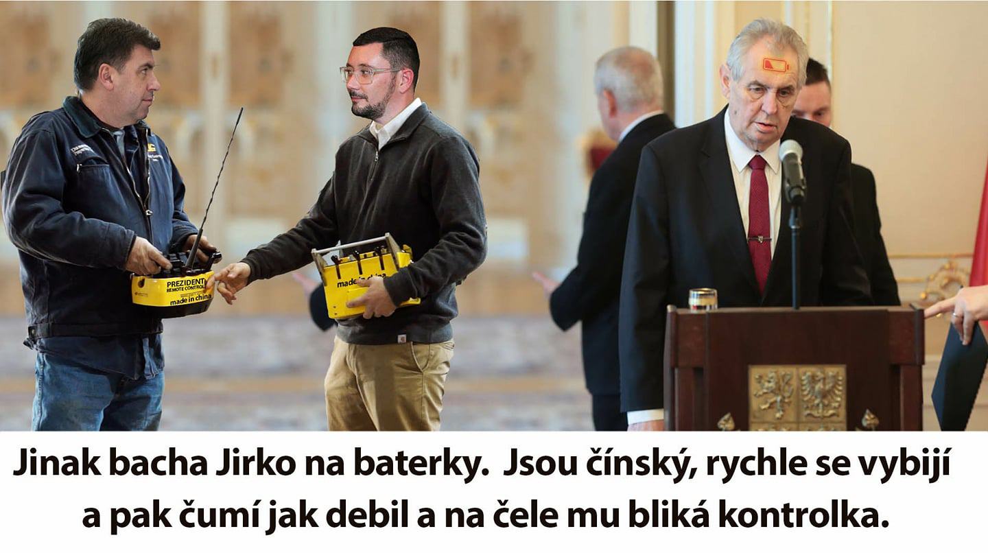 Obrázek Prezident na baterky