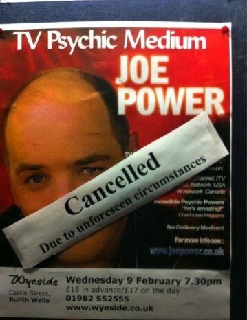 Obrázek Psychic appearance cancelled