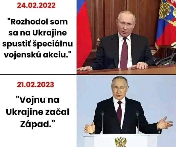 Obrázek Putin doblethink