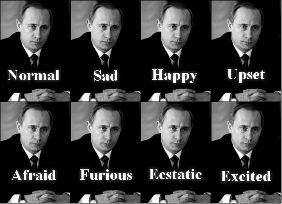 Obrázek Putin emotion